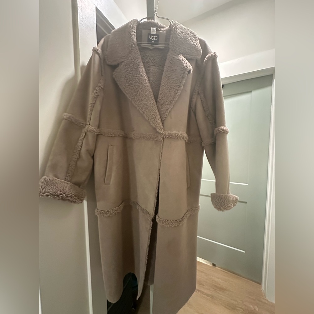 UGG Takara Full Length Shearling Coat